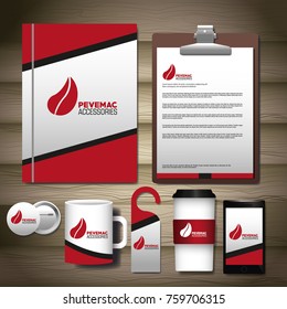Corporate identity mock up