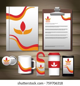 Corporate identity mock up