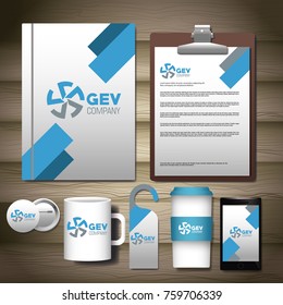 Corporate identity mock up