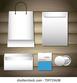 Corporate identity mock up