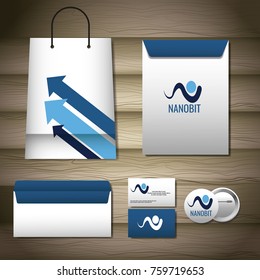 Corporate identity mock up