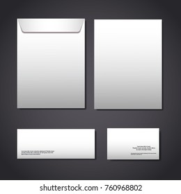 Corporate identity mock up