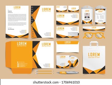 Download Identity Yellow Images Stock Photos Vectors Shutterstock PSD Mockup Templates
