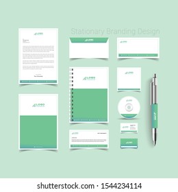 Corporate Identity Set. Stationery Template Design Kit. Branding Template Editable Brand Identity pack with abstract halftone effect background for Business Company and Finance Vector eps 10
