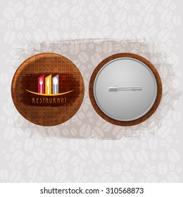 corporate identity sheet menu Restaurant Background coffee beans