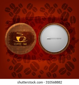 corporate identity sheet menu Restaurant Background coffee beans