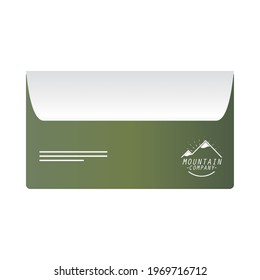 corporate identity stationery isolated icon