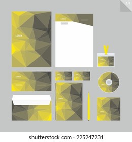 Corporate identity - Stationery set.