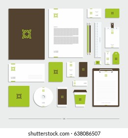 Corporate identity, stationery set.