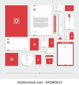 Corporate Identity, Stationery Set.