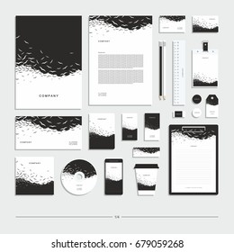 Corporate identity, stationery set.