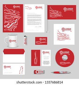 corporate identity style