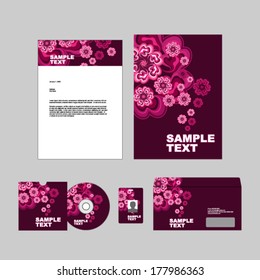 Corporate identity template. 