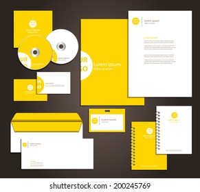 Corporate identity template