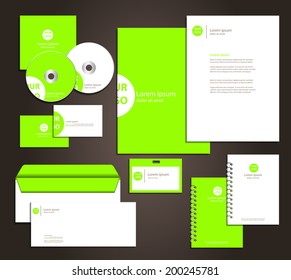 Corporate identity template