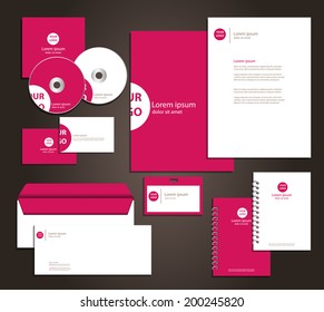 Corporate identity template