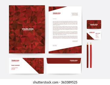 Plantilla de identidad corporativa