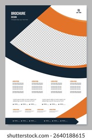 Corporate identity template with business card

