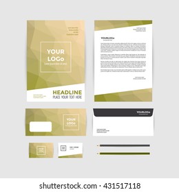 Corporate Identity Template. Business stationery