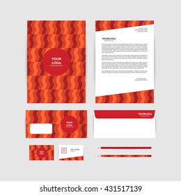 Corporate Identity Template. Business stationery