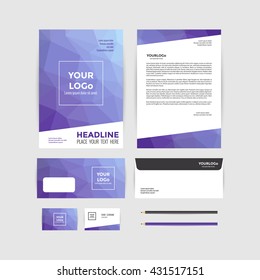 Corporate Identity Template. Business stationery