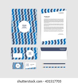 Corporate Identity Template. Business stationery