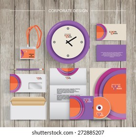 corporate identity template design