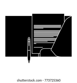 corporate identity template folder and pen letterhead documentation for business