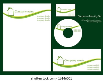 Corporate identity template - Set 1