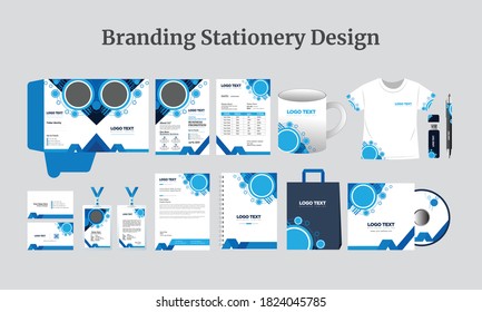 Corporate identity template set, Business Branding stationery Design Template.