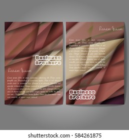Corporate identity template set. Business stationery mock-up with colorful fading stripes. Branding design. Letter envelope, card, catalog, paper, notebook, presentation, letterhead. Vector