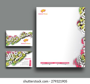 Corporate Identity Template. Vector illustration