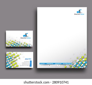 Corporate Identity Template. Vector illustration