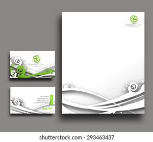 Corporate Identity Template. Vector illustration