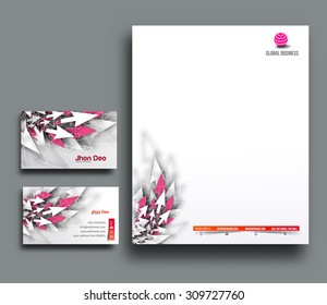 Corporate Identity Template. Vector illustration