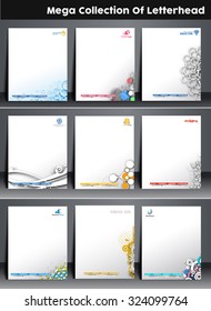 Corporate Identity Template. Vector illustration