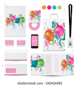 Corporate identity templates.