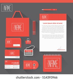 Corporate Identity Templates in Vector illustration