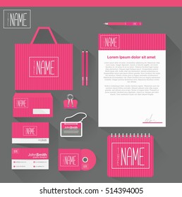 Corporate Identity Templates in Vector illustration