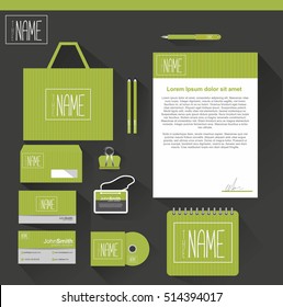 Corporate Identity Templates in Vector illustration