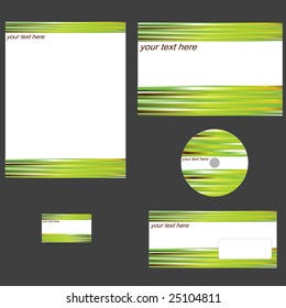 Corporate identity, vector