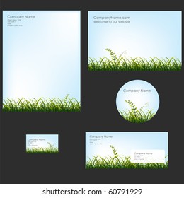 Corporate identity, vector