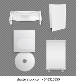 Corporate identity vector template, classic business brand design