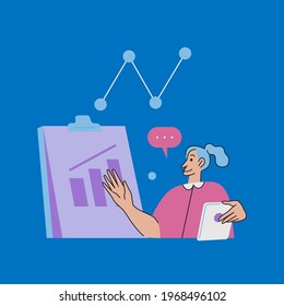 Ilustración corporativa para la presentación 2