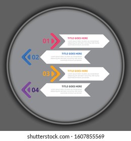 Corporate Infographic Template Vector File