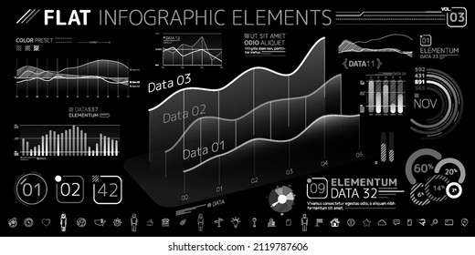 Corporate Infographic Vector Elements Collection