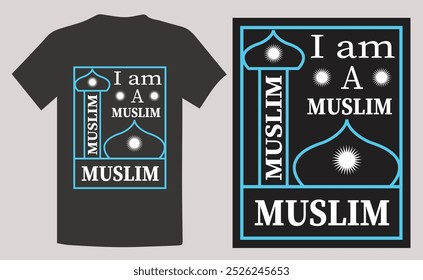 Corporate Islamic T-shirt design. professional t-shirt with simple design. 