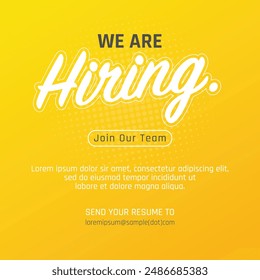 Corporate Job Vacancy Banner Designs for Hiring Announcements