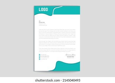 Corporate Latter Head Design, Business Latter Head, Latter Head