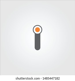 Corporate Letter I Logo Design